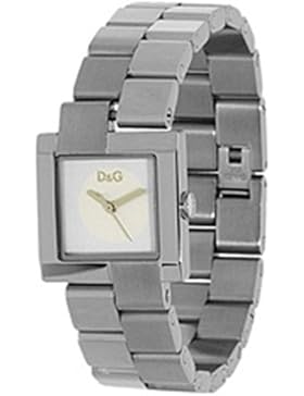 D&G Dolce&Gabbana Damen-Armbanduhr PROMENADE SS SILVER DIAL BRC DW0397