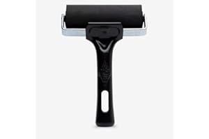 Essdee Professional Roller/Brayer 100mm, Black