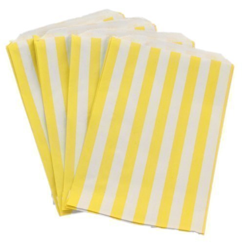 The Paper Bag Company Non Publiées, Bois Dense, Jaune, 100 Bags