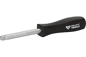 BRILLIANT TOOLS BT020901 Mango insertable de 1/4" [Powered by KS TOOLS]