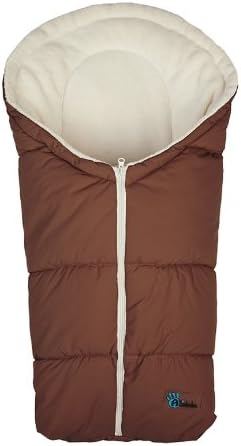 AltaBeBeWinter Footmuff Car Seat Clima Guard Line (Brown)