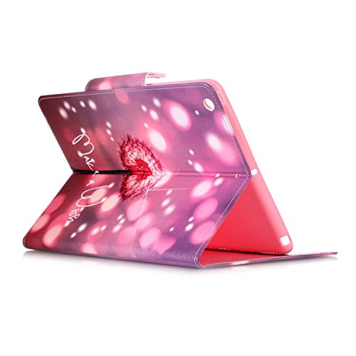 iPad Mini 3 Hülle, iPad Mini 3 Cover, Deenor Colorful Classic Design PU Leder Stand schutzhülle hülle für Apple iPad Mini iPad Mini 2 iPad Mini 3. Dandelion - 5