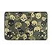 Produktbild Miedhki Zucker Schädel Camo Camouflage Muster Fußmatte Indoor Outdoor Matte Rutschfeste Polyester für Tür Küche Schlafzimmer Garten, 15,7 '' x 23,6 ''