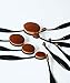 Professional Cosmetic Black 10 Pcs Make Up Foundation Blusher Brush Set