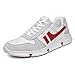 Produktbild Gfphfm Herrenschuhe, Spring/Fall New Wild Breathable Casual Sneakers Academy Lace-Up Wild Running Shoes,A,43