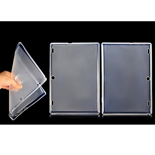 Haodasi White weicher fall decken tpu gel + Film für 10.1″ Lenovo Tab 2 A10-30 X30F Tablet - 3