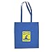 Produktbild Warning Graboids - Stofftasche / Beutel, Farbe: blau