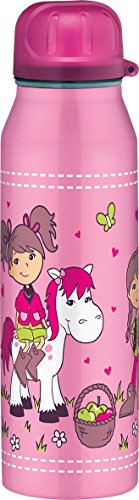 Alfi 5337707050 Isolier-Trinkflasche edelstahl (0,5 Liter) pony pink