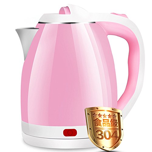 GZZ Bouilloire lectrique de Bureau  la Maison, Bouilloire lectrique de 1500 Watts, 2L, Protection Sche d'bullition et Arrt Automatique, Induction de Vapeur, Double Anti-Brlure