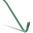 Monkey King Bar-18IN Pry Bar Gooseneck Wrecking Bar-Crowbar tool for Many pulling/Green color
