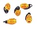 Produktbild dual optimax 3000 Ventilkappe Gold Handgranate Granate 5 Stück Ventilkappen 5er Set
