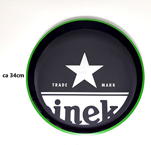 Preisvergleich Produktbild Heineken Serviertablett Tablett - ca. 34cm