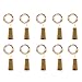 Produktbild MMLC 10Pcs Kork geformt LED Nachtlicht Sternenlicht Weinflasche Lampe für Party Decor Beleuchtung Lichter LED Copper Light (Mehrfarbig)