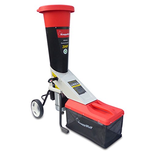 Knapp Wulf eléctrico gartenhäcksler 3PS Madera häcksler häcksler 230 V