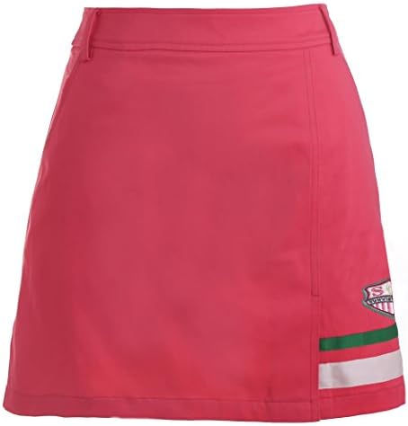 svg Women's Slitted Hot Pink Golf Skirt New Ladies Golf Skorts Mini Skirt L