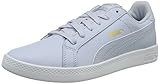 sneaker hellblau metallic Gummi-Außensohle Puma Damen Smash Wns L Sneakers, Blau (Halogen Blue-Halogen Blue 12), 39 EU