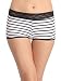 Clovia Women Cotton Mid Waist Striped Boyshorts RS.279.00
