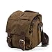 Produktbild Frauen Rucksack Männer und Frauen Umhängetasche, eine Schulter Retro Kameratasche, wasserdichte Micro SLR Kameratasche Outdoor-Tagesrucksack (Farbe : Brown)