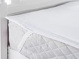 Uniento® Matratzenschoner Wasserdicht Garantie Wasserundurchlässige Matratzenauflage atmungsaktive Kopfkissenschoner in verschiedenen Größen 180x200cm baumwolle Original OEKO-TEX® - 5