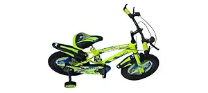 X THIRTEEN Sporty Bicycle Single Speed for Kids, with Caliper Brakes and Tubular Tyre, Frame Size 14T, Steel Frame, for 4 Year and Above (Size_14 X 2.40)