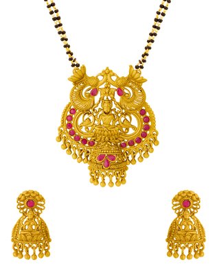 Voylla Gold Plated Jewellery Set for 