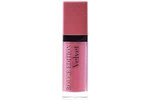 Bourjois Rouge Edition Velvet Rouge à Lèvres Liquide Mat 10 Don’t Pink Of It!, 6,7 ml – Longue Tenue 24h, Couleur Intense, Texture Fondante au Concentré de Velours, Confort & Lèvres Douces