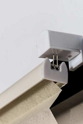 StoffKreativ PREMIUM Plissees mit Klemmfix Fixierung ohne Bohren – Rollo mit 150cm Gesamtlänge und variabler Breite in 4 verschiedenen Farben (85x150cm, Beige) - 8