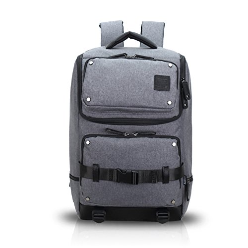 FANDARE Rucksäcke Laptop Freizeit Wanderrucksäcke 17“ Zoll Damen Herren Schulrucksack Schulranzen Reisen Leicht Wasserdicht Nylon - 4