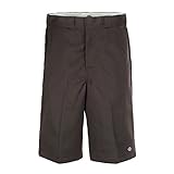  Bermudas Dickies Multi Pocket Work Dark Marron (38 Cintura = Eu 52 , Marron)
