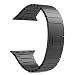 Produktbild Moko Armband für Apple Watch Series 1 / 2 42mm, mit Butterfly Schließe, Edelstahl Replacement Watchband Strap Uhrenarmband Erstatzband Watch Band für Apple Watch Sportuhr 42mm 2016, Schwarz