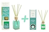 Aroma: Dama de Noche Ambientair Fragancia Dama de Noche, Difusor de Varillas 240ml + 30ml. Mikado