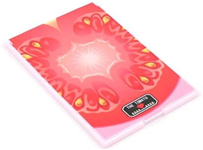 Small Attach on Make-up Compact Mirror with Tomato Design,