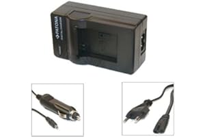 NAHAS-SHOP Ladegerät Set für Olympus SZ-20, SZ-30MR, SZ-31MR iHS, Stylus 1010, 1020, 1030SW, TG-620, TG-820, TG-820 iHS, Tough 1030SW, TG-610, TG-615