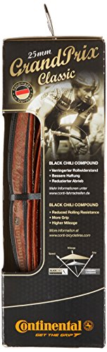 Continental Faltreifen Grand Prix Classic, Black/Trans Skin, One size, 0100456 - 5