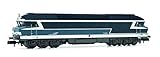 Maßstabsgetreues Modell Arnold HN2381 Diesellokomotive CC 72065 der SNCF mitcap Logo Modellbahn, Blau
