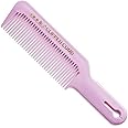 Andis - Clipper Comb with Sharp Edges and Precise Cuts - Easy-Grip Handle, Premium Grade for Men and Women Curly Hair - Beard & Hair Comb, Painless & Smooth, Hair Care Detangling Comb - Pink