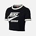 Produktbild Nike W NSW TOP CROP RIB ARCHIVE schwarz - M
