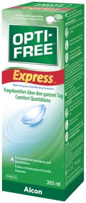 Opti-Free Express Soluzione per lenti a contatto | Bottiglia Singola | 355 ml