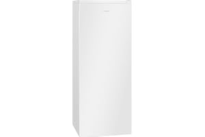 Bomann® Gefrierschrank Nofrost freistehender Tiefkühlschrank 161 L | Total No Frost - nie wieder abtauen - Schnellgefrierfunktion u. MultiAirflow-System | Türanschlag wechselbar | GS 7343 weiß