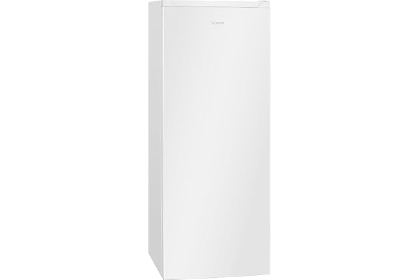 Bomann® Gefrierschrank Nofrost Freistehender Tiefkühlschrank 161 L Nutzinhalt, Total No Frost - inte vad som helst - Schnellgefrierfunktion u MultiAirflow-System, Türanschlag wechselbar, GS 7343
