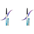 SWISS BEAUTY Holographic Shimmery Pencil Eyeliner | Waterproof, Smudge Proof, Long Lasting Eyeliner With Easy Application | Shade- Milky Way, 0.2G (Pack Of 2),Black