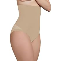 YSABEL MORA Braga Alta Reductora Compresión Media con Control Fuerte en Abdomen y Cintura para Efecto Vientre Plano y Sujeción Invisible con Tejido Láser y Banda de Silicona