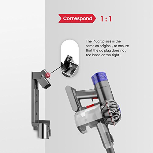 [TUV GS LISTED] HUIKEYUAN 26V Netzteil Ladegerät Ladekabel AC Adapter für Dyson V6 DC58 DC59 DC61 DC62/SV03 SV05 ERP SV06 Free Handhelds Stick Vacuum; Dyson V6 P/N: 64506-01 64506-07 965875-07 965875-05 6450607 96587507 96587505 - 4