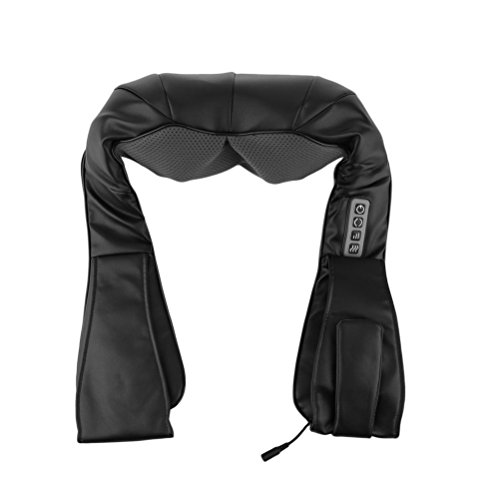 Desire Deluxe Shiatsu Nackenmassage-Gerät für Nacken, Schulter und Rücken zur Muskelentspannung mit Wärmebehandlung gegen Schmerzen und Verspannungen
