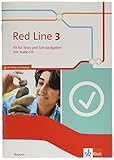 Red Line 3. Ausgabe Bayern: Fit für Tests und Schulaufgaben mit Audio-CD Klasse 7 (Red Line. Ausgabe für Bayern ab 2017) by 