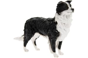 TAMERSGIFTS Dog Ornaments Dog Figure Gifts Dog Statues (Border Collie Statue)