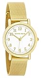 Daniel David Frauen | Minimalistische Gold-Mesh-Armbanduhr | DD16401