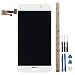 Produktbild HYYT LCD Display + Touchscreen Digitizer für UleFone Gemini pro /UleFone T1 mit Frei Werkzeuge (weiß)