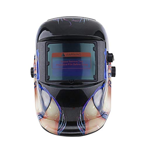 Preisvergleich Produktbild Petterson Solarenergie Automatische Lichtwechsel Elektrische Schweißmaske Auto Verdunkeln / Shading Schleifen Schweißbrille / Maske / Cap (Multicolor)