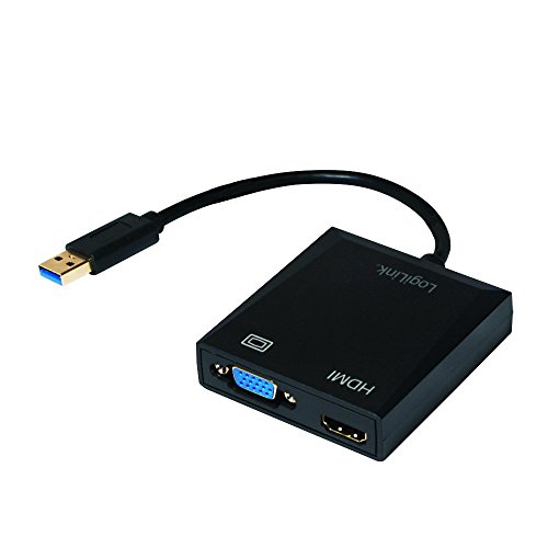 LogiLink Adapter USB 3.0 auf VGA/HDMI